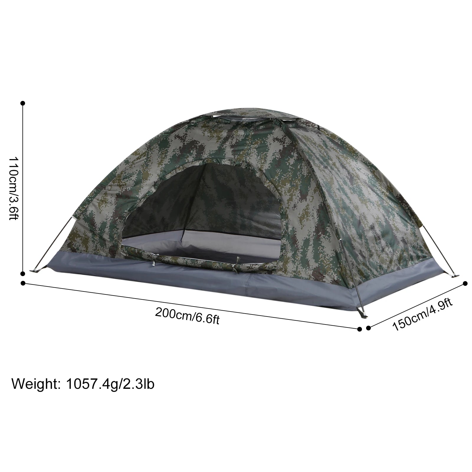 Tomshoo Ultralight 1-2 Person Camping Tent