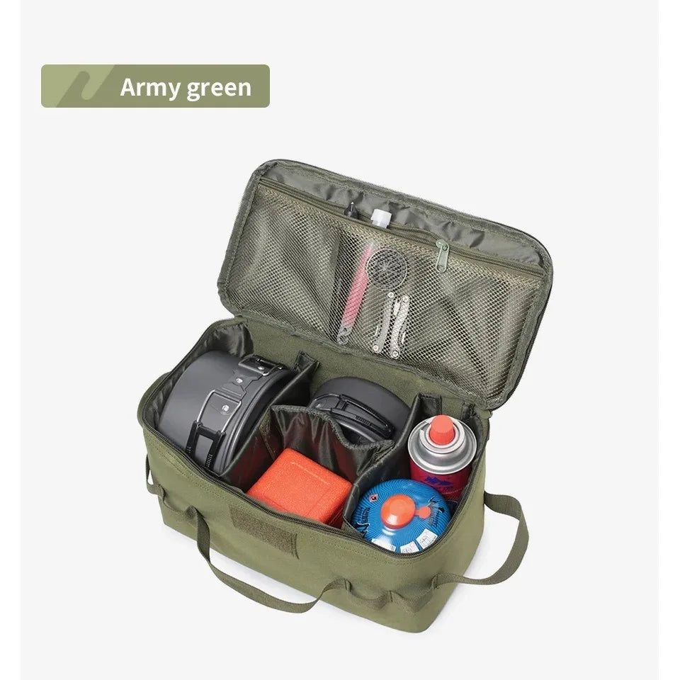 Outdoor Camping Gas Tank & Tool Storage Bag – Large Capacity