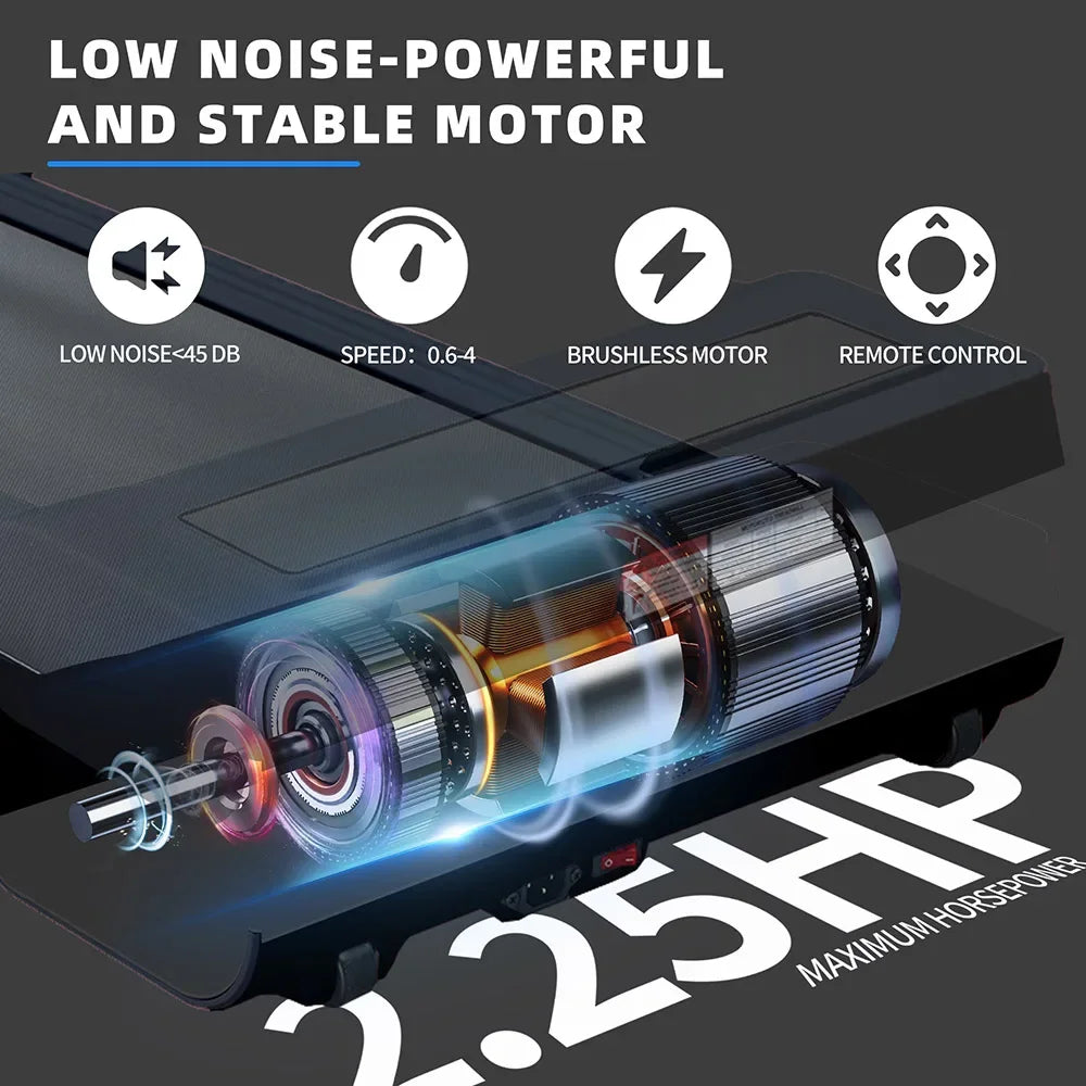 High-Efficiency Brushless Treadmill
