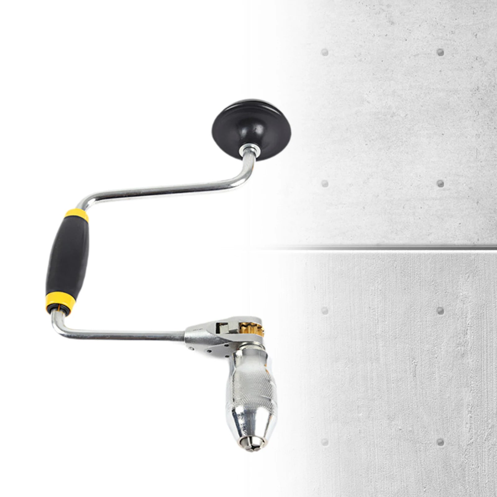 Hand Crank Drill with Swing Arm – Portable Woodworking Tool