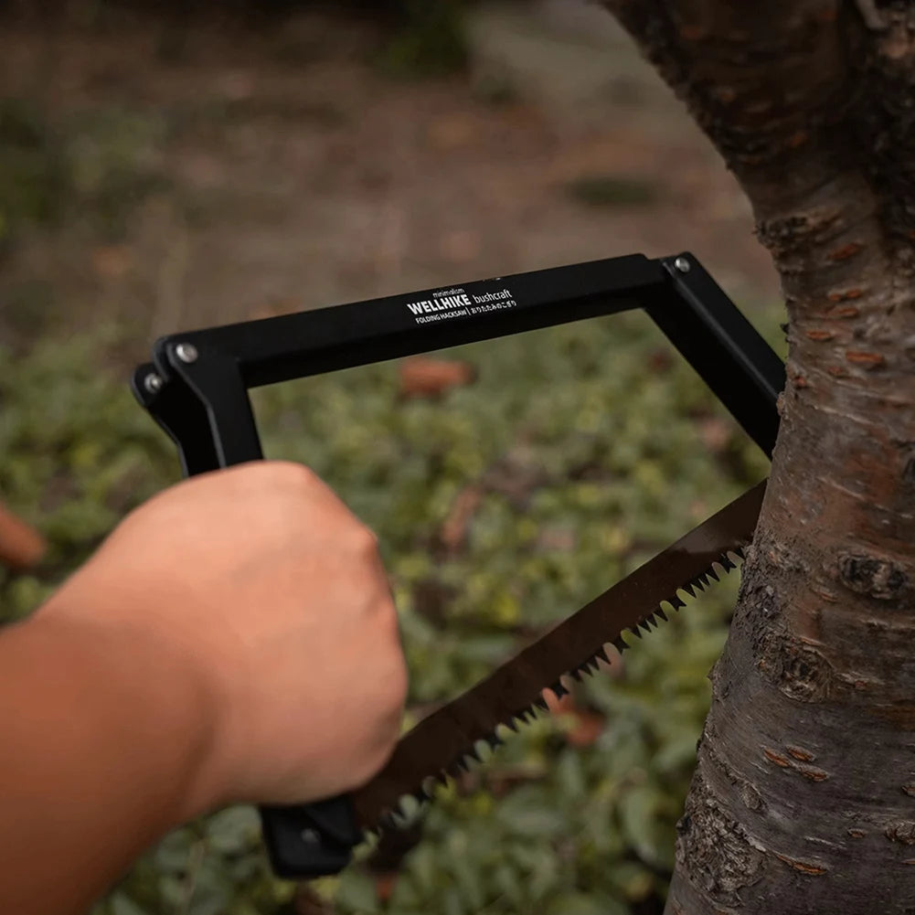 Portable Folding Handsaw – Aluminum Alloy Outdoor Cutting Tool
