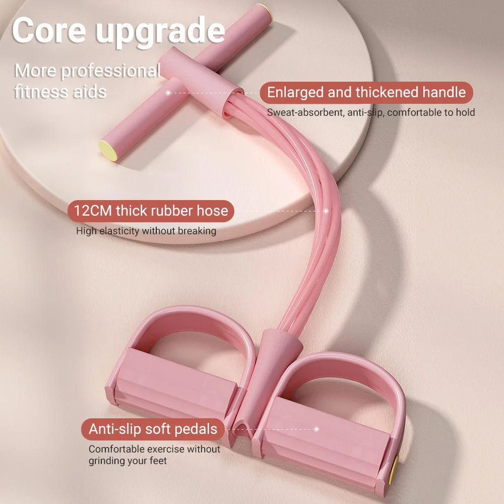 6-Tube Resistance Fitness Bands