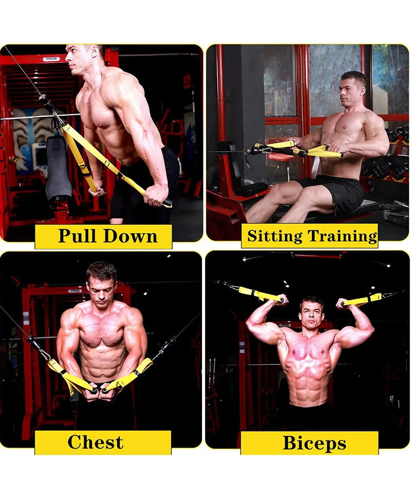 Triceps & Back Pull Rope