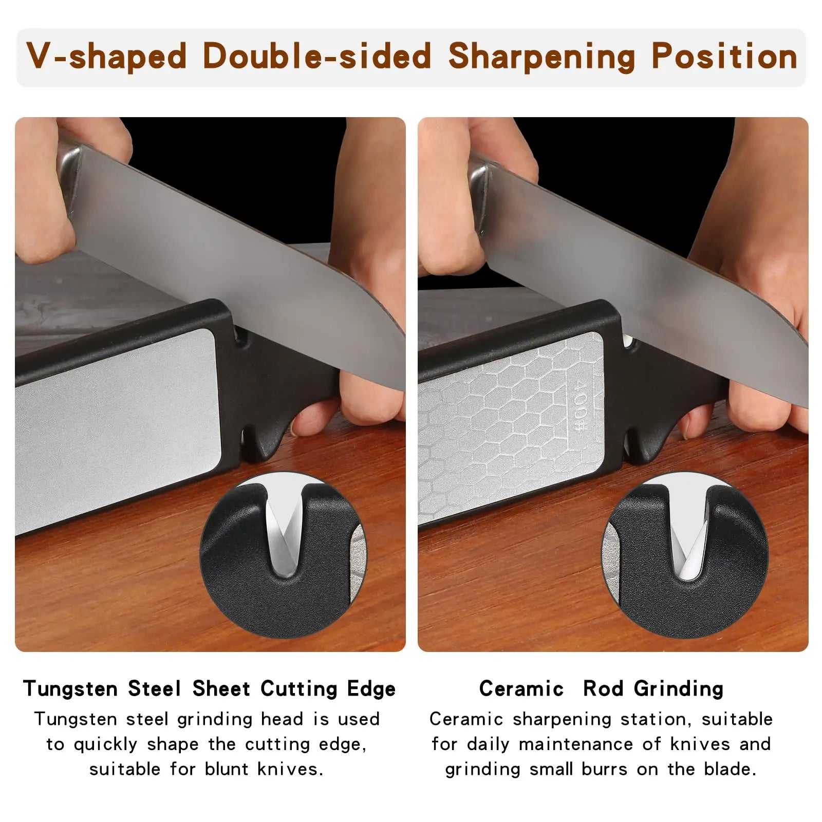 5-in-1 Diamond Knife Sharpener