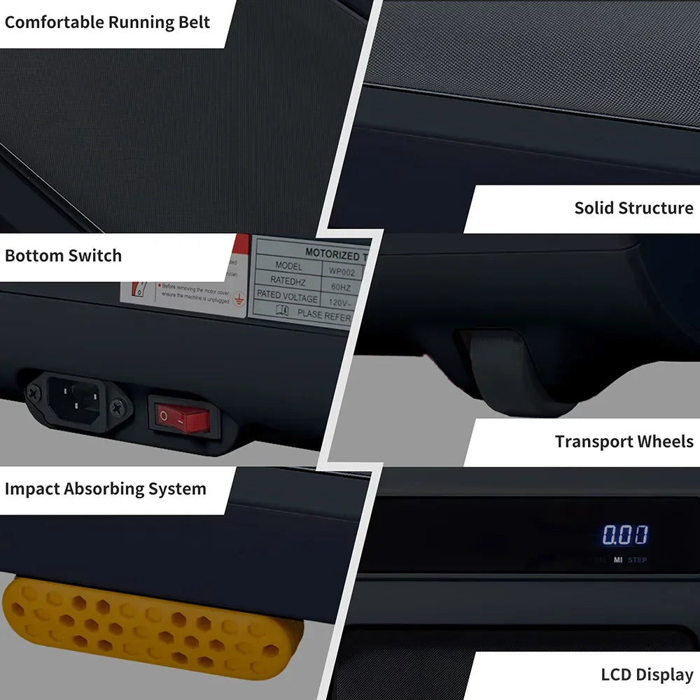 High-Efficiency Brushless Treadmill