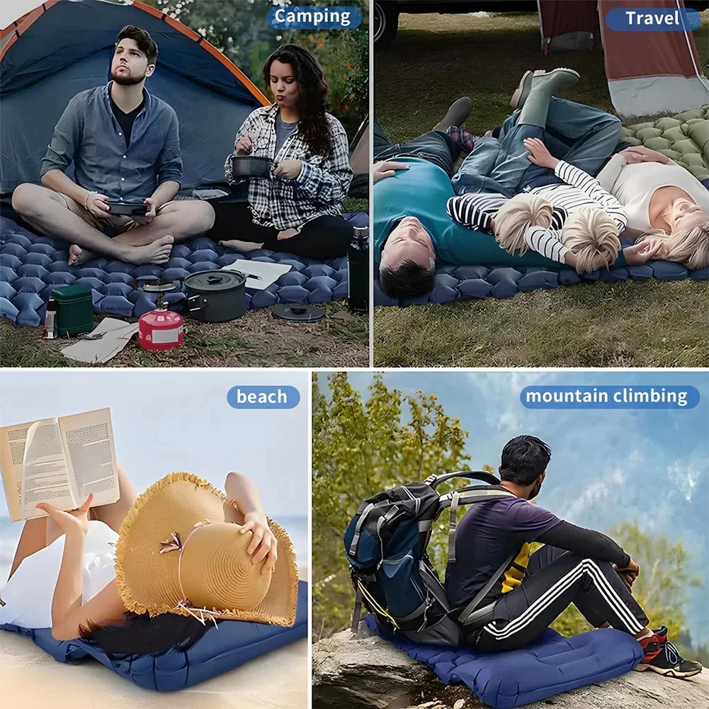 Camping Air Mattress with Built-in Pump