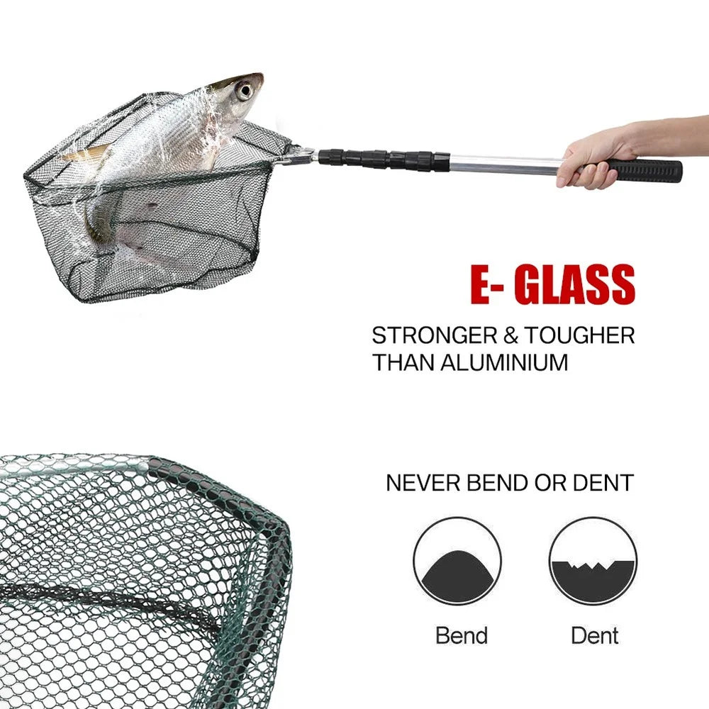 Telescopic Aluminum Fishing Landing Net