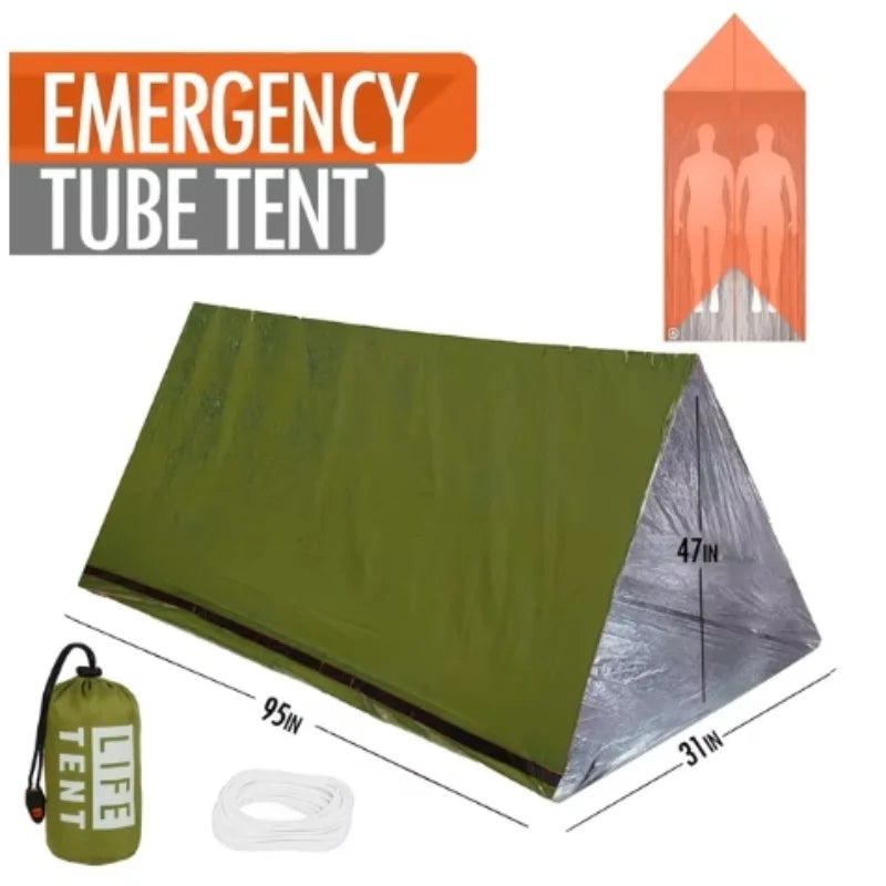 2 Person Emergency Tent Casa De Waterproof Camping Travel