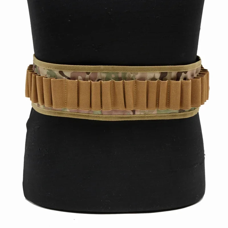 30-Round 12GA Shell Holder Belt – Ammo Bandolier Waist Carrier