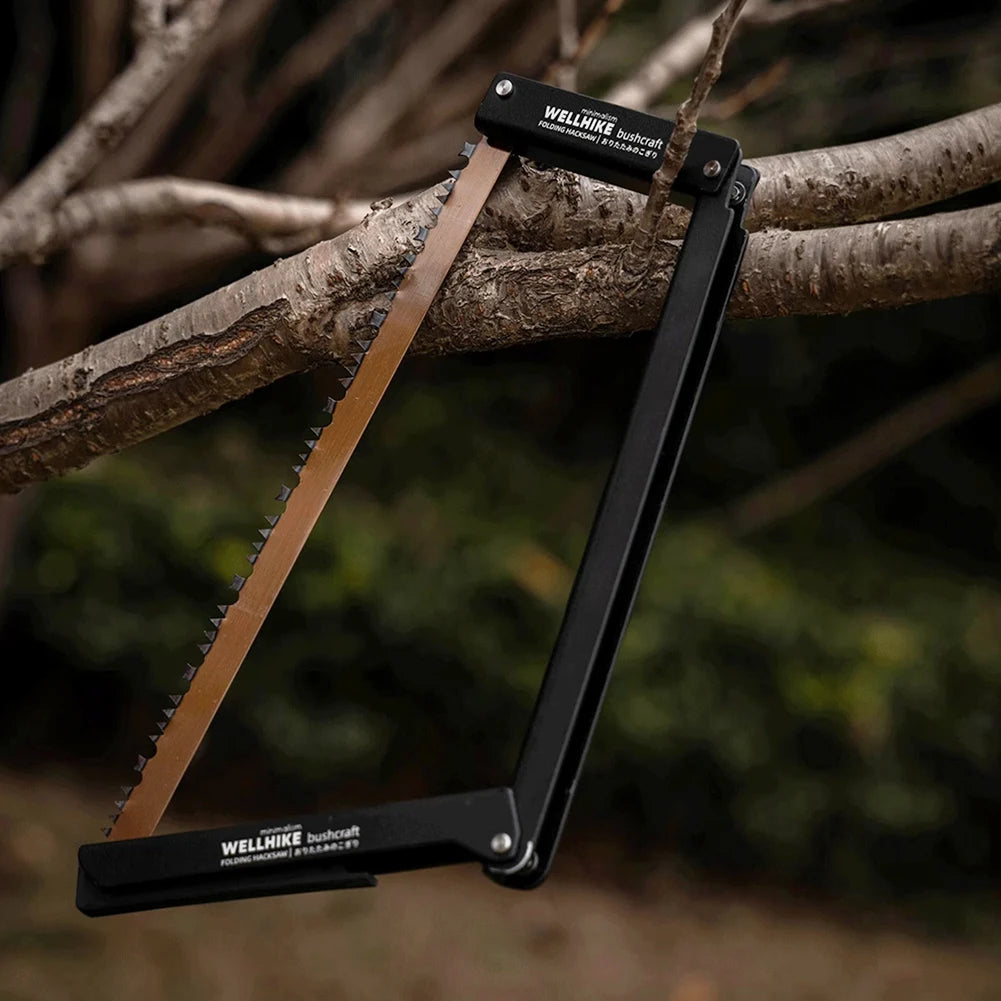 Portable Folding Handsaw – Aluminum Alloy Outdoor Cutting Tool