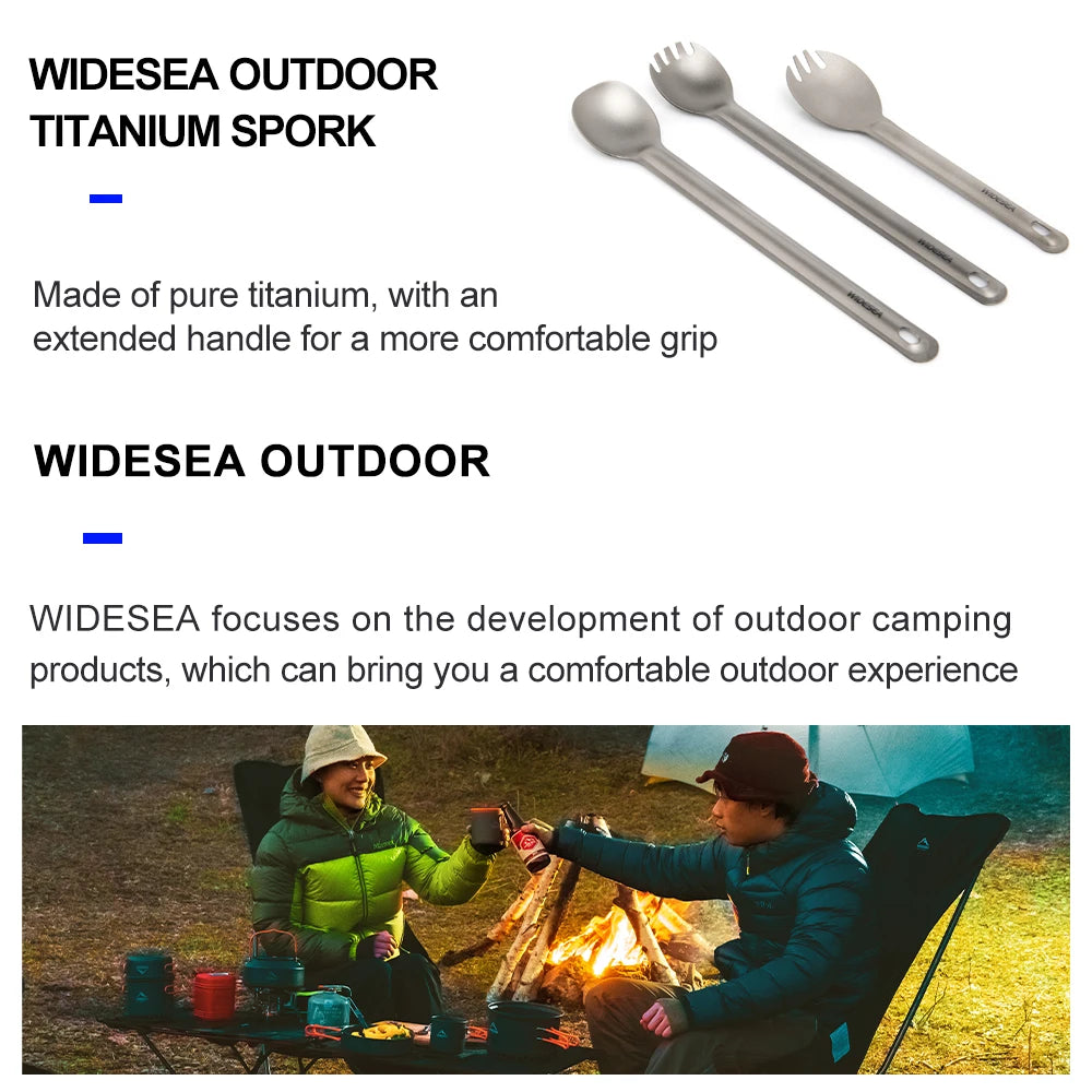 Widesea Titanium Camping Spork