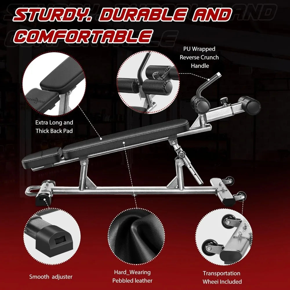Adjustable Professional Sit-Up Bench