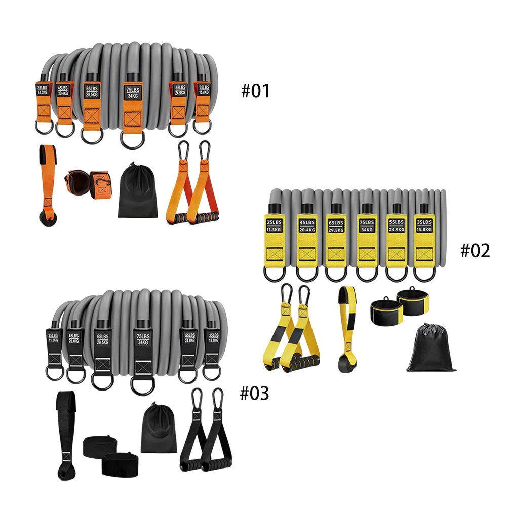 Heavy Duty Resistance Bands Set