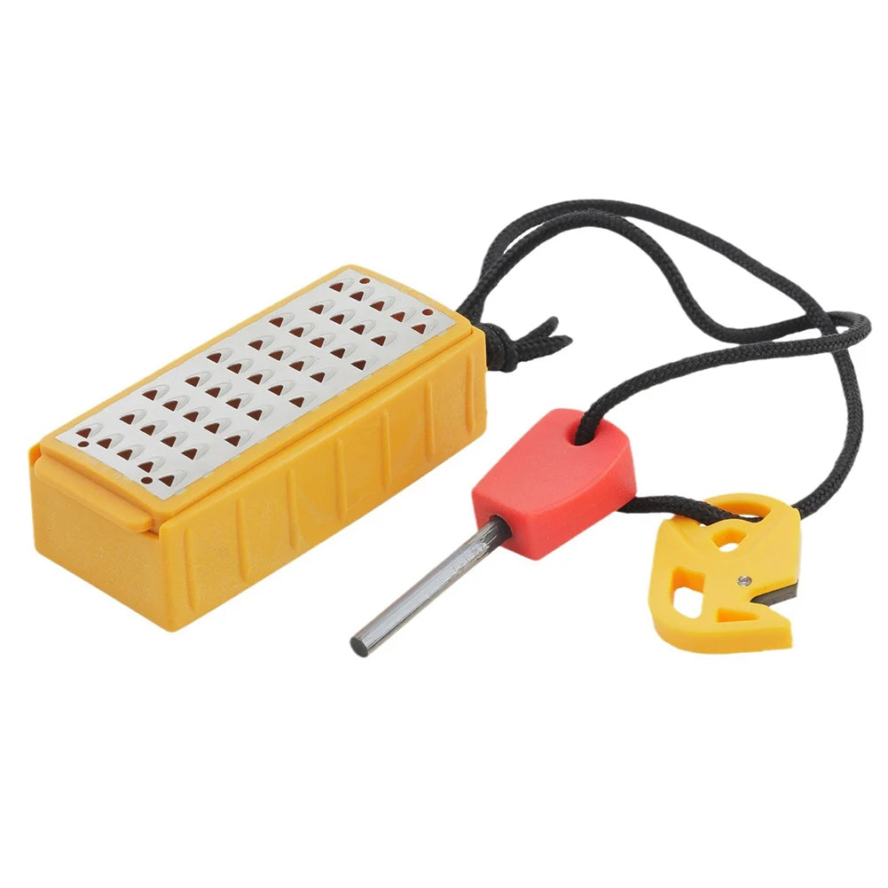 Tinder Maker with Fire Starter – Stainless Steel Survival Tool