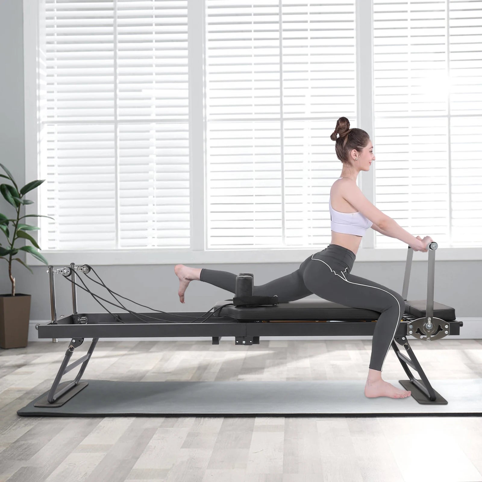 Foldable Steel Pilates Reformer