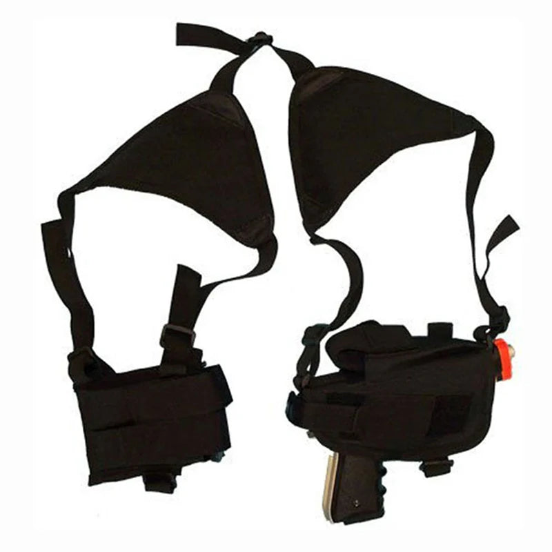 Universal Tactical Gun Holster Left Right Hand Pistol Double Holster Concealed Carry Shoulder Holster for Glock17/19/22/23