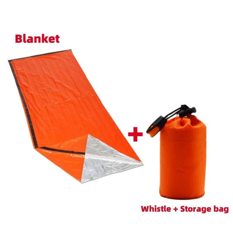 Emergency Mylar Sleeping Bag & Blanket