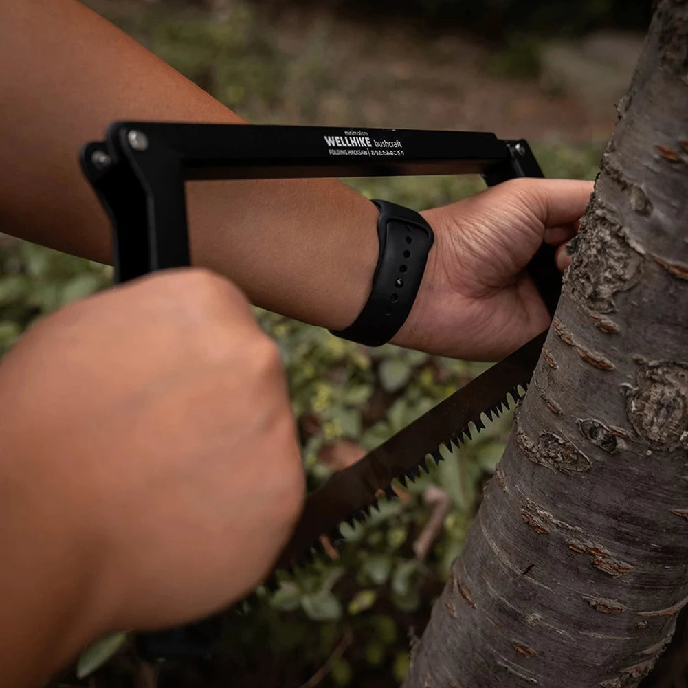 Portable Folding Handsaw – Aluminum Alloy Outdoor Cutting Tool
