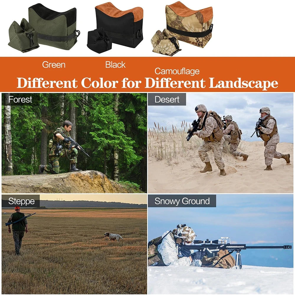 Outdoor ShootiOutdoor Shooting Stand Bag – Unfilled Rifle Support Sandbag for Hunting & Benchrest Shootingng Stand Bag Hunting Rifle Support Sandbag Gun Rest Target Sports Rifle Bench Unfilled Tactical Target Stand Bench