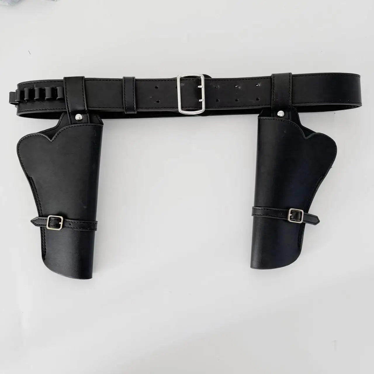 Tactical holster waist bag Composite cowhide waist belt kit dual guns Shell Ammo Holder Bag Carrier Pouch Gun Holsters