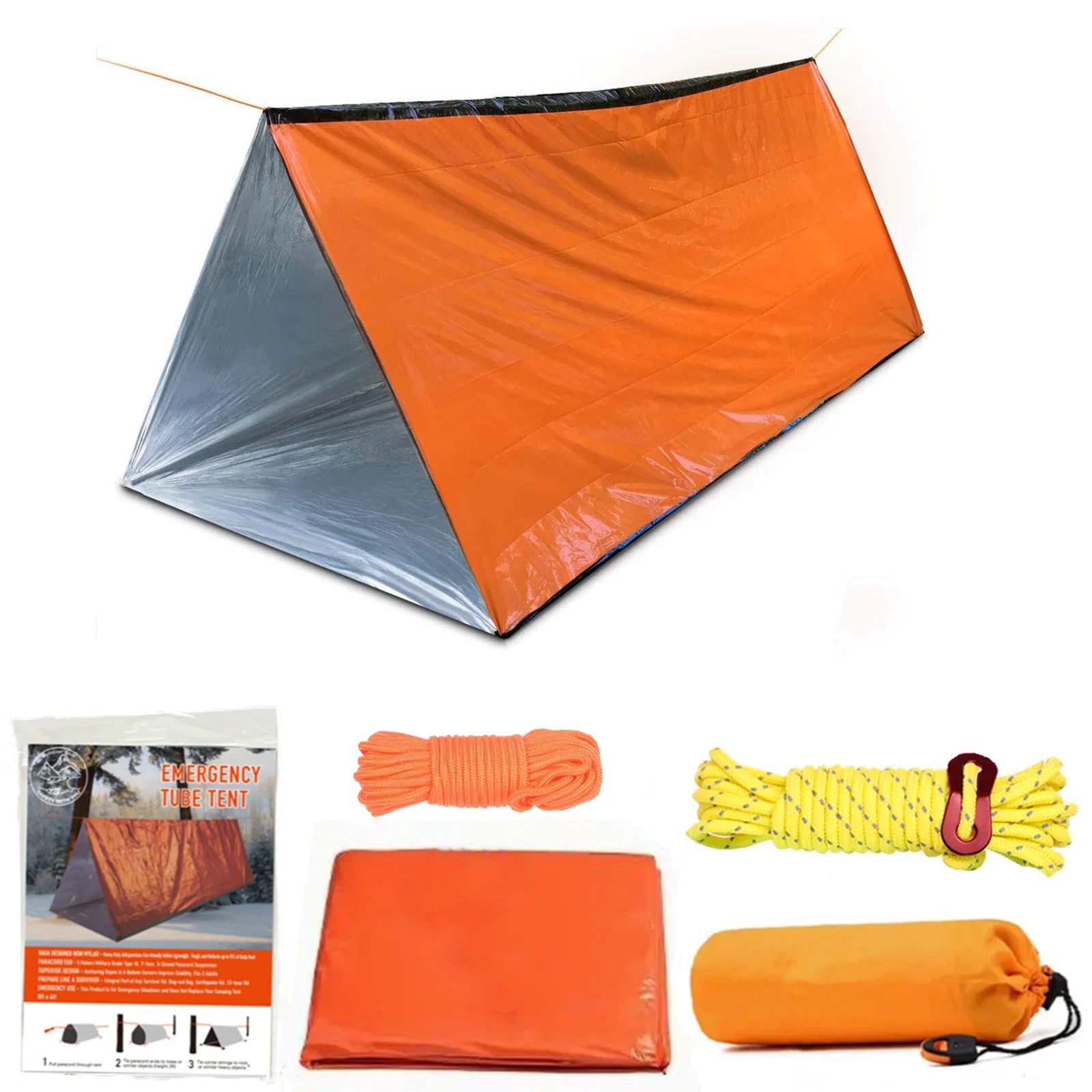 2 Person Emergency Tent Casa De Waterproof Camping Travel