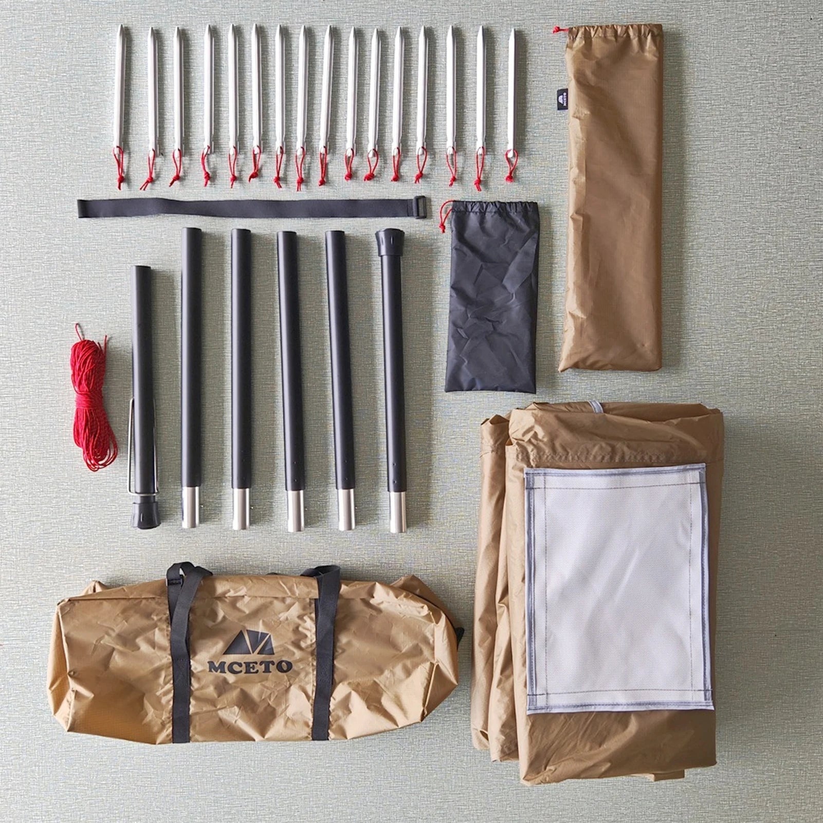 2–4 Person Tipi Hot Tent with Stove Jack – Camping Pyramid Teepee Tent for Hiking & Backpacking