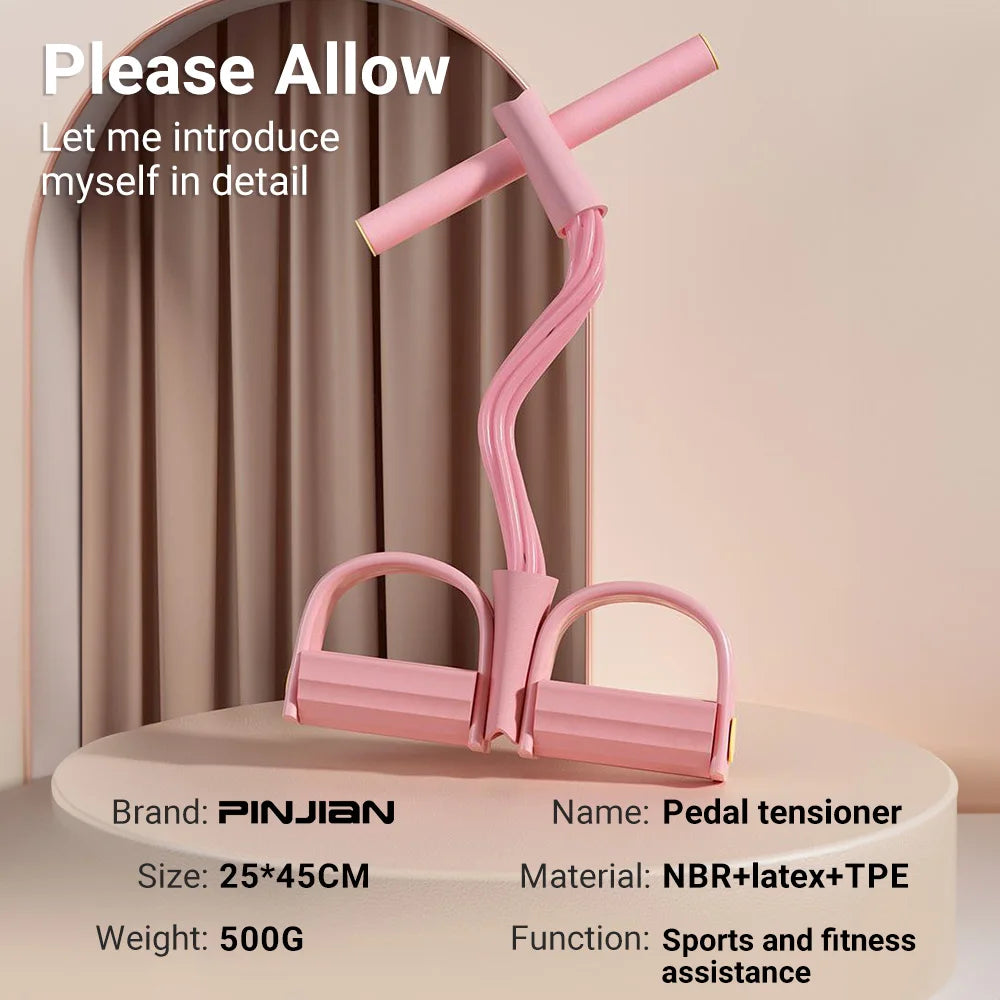 6-Tube Resistance Fitness Bands