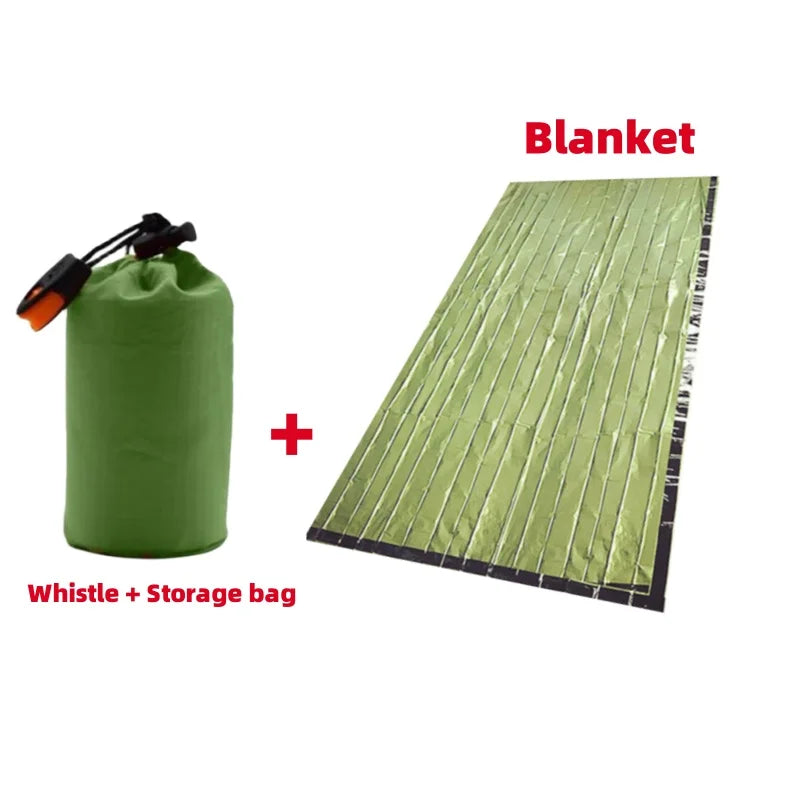Emergency Mylar Sleeping Bag & Blanket