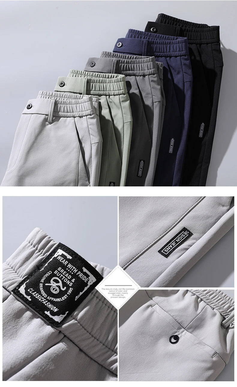Men’s Ultra-Thin Stretch Casual Pants