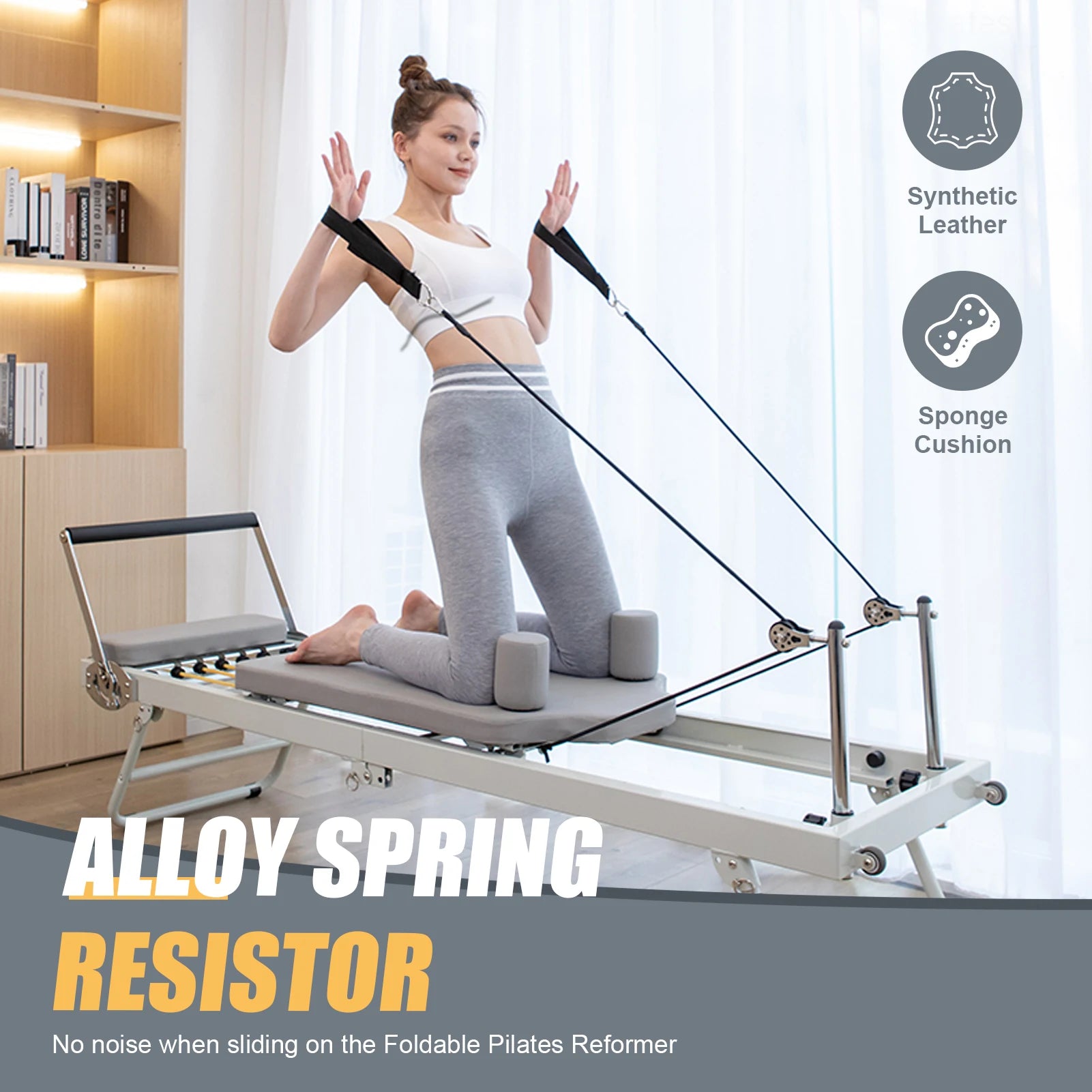 77.5" Reformer Pilates Machine