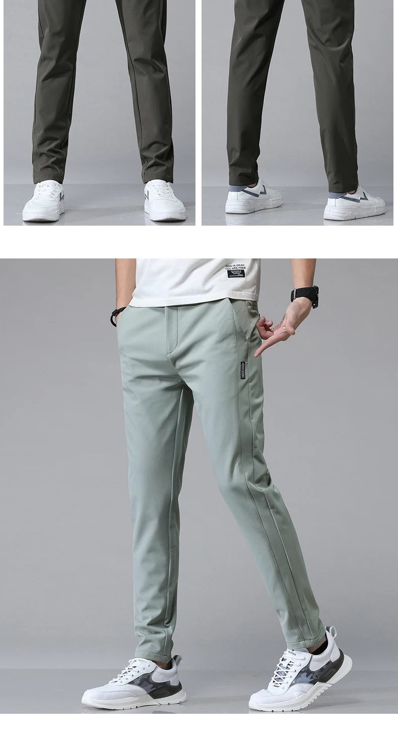 Men’s Ultra-Thin Stretch Casual Pants