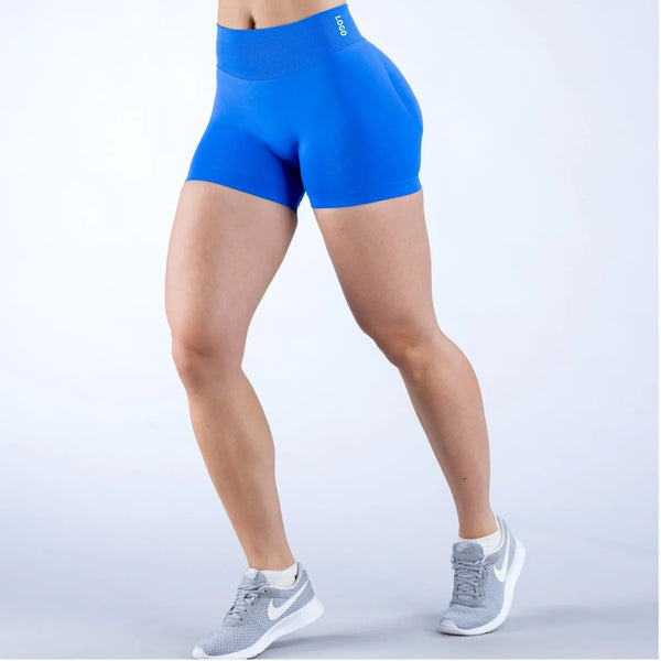 High-Waist Summer Yoga Shorts