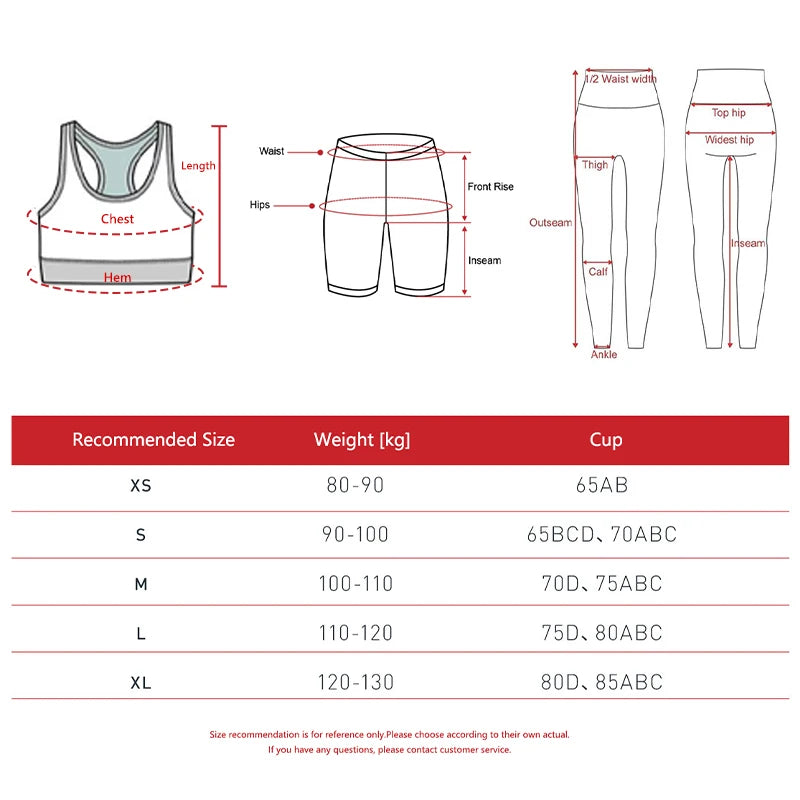 Women’s Two-Piece Fitness Sports Set
