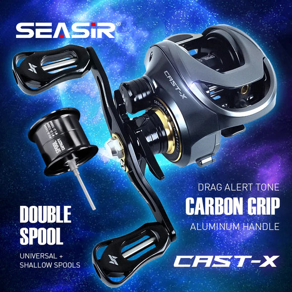 SEASIR Cast-X Baitcasting Reel,