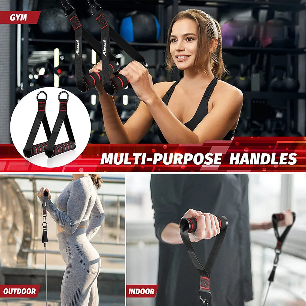 Triceps & Back Pull Rope