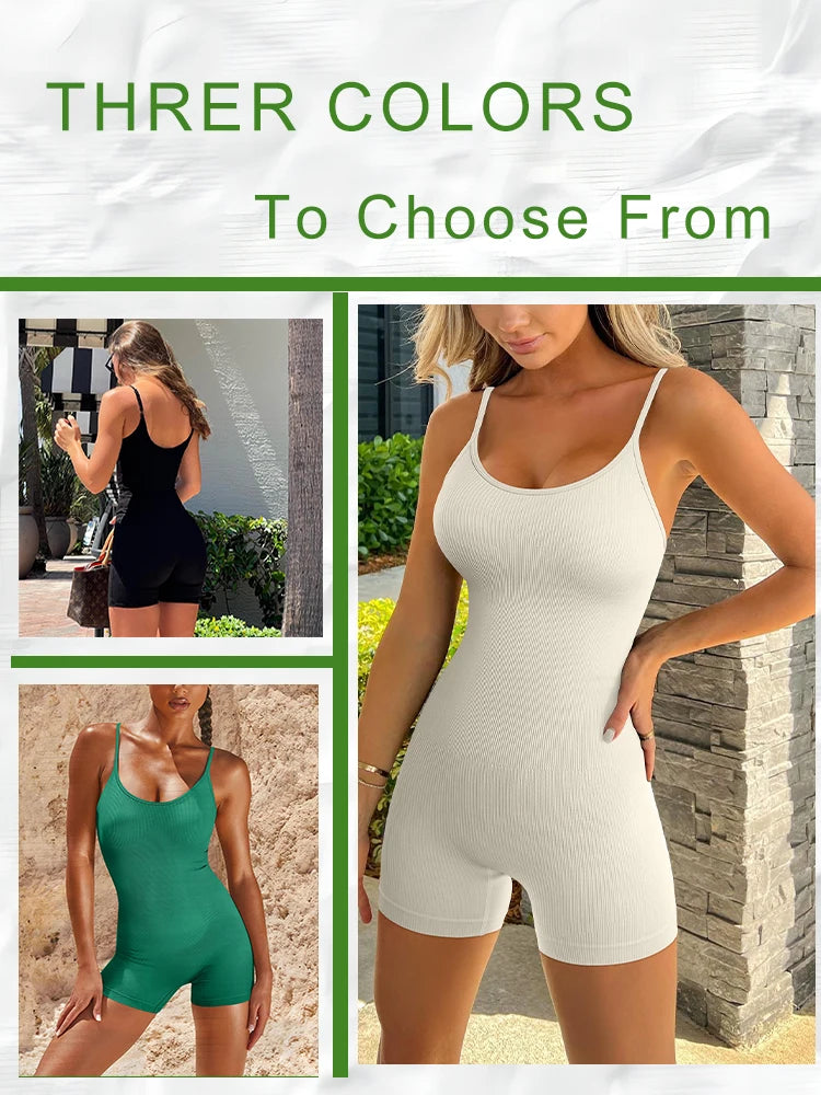 Women’s High-Waist Yoga Jumpsuit