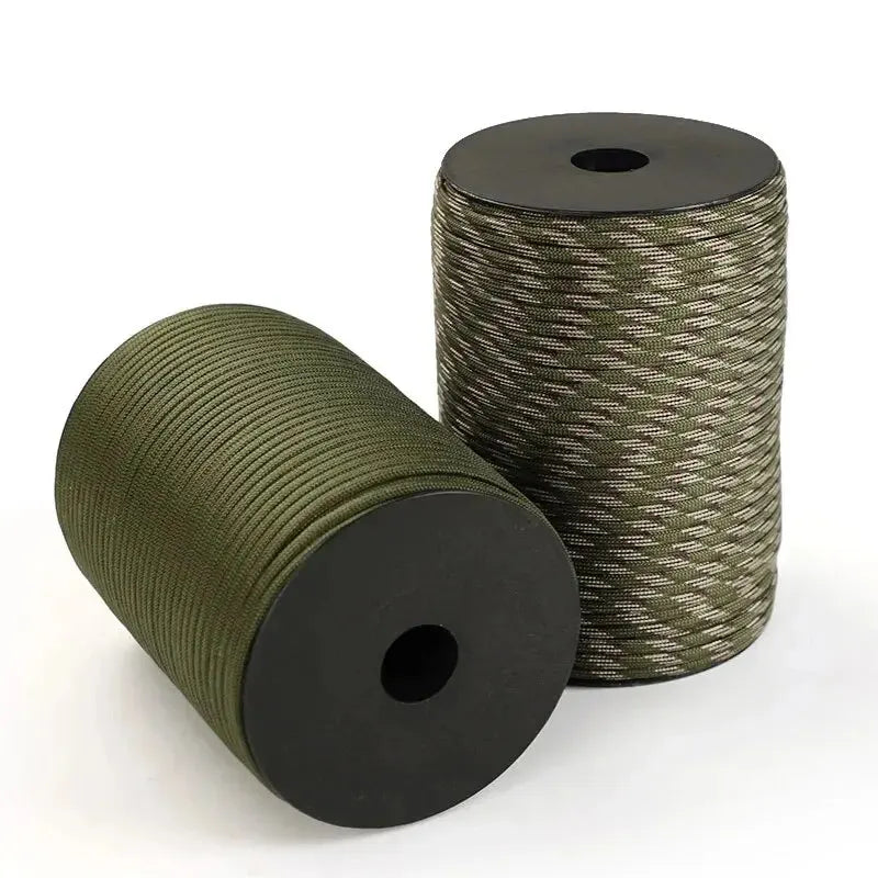 100m 550 Military Paracord Rope – 9-Core, 4mm Outdoor Survival Cord