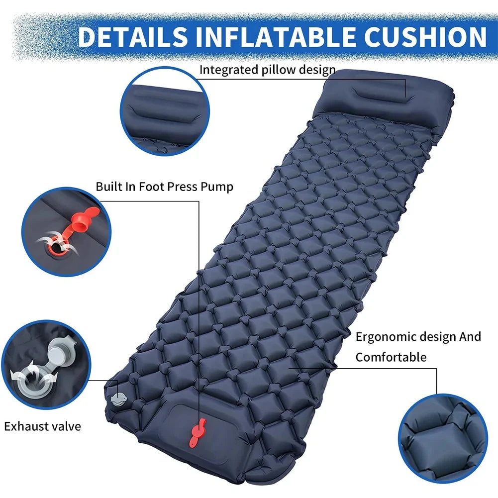 Camping Air Mattress with Built-in Pump