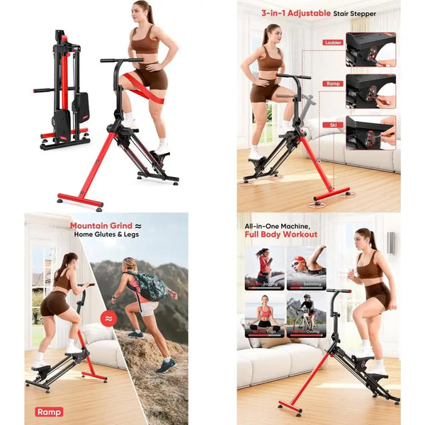 Adjustable Home Fitness Stair Stepper