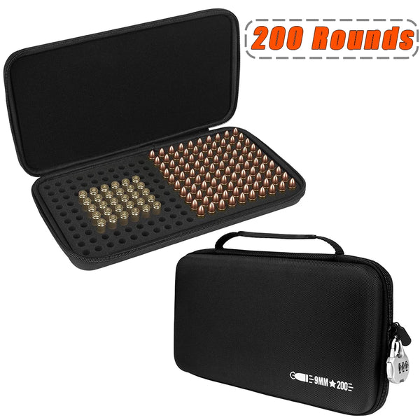 Lockable 200-Round Ammo Storage Case