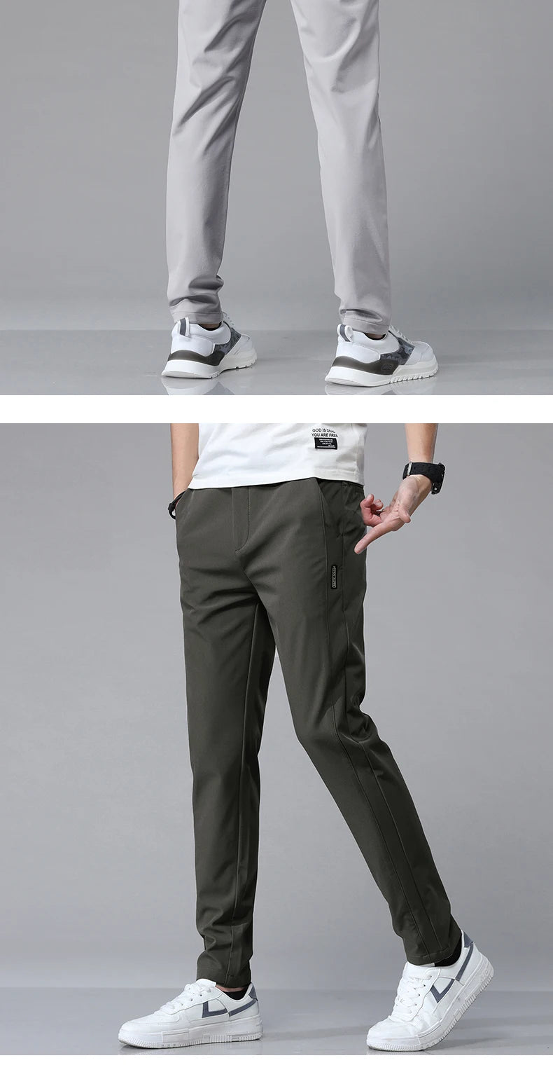 Men’s Ultra-Thin Stretch Casual Pants