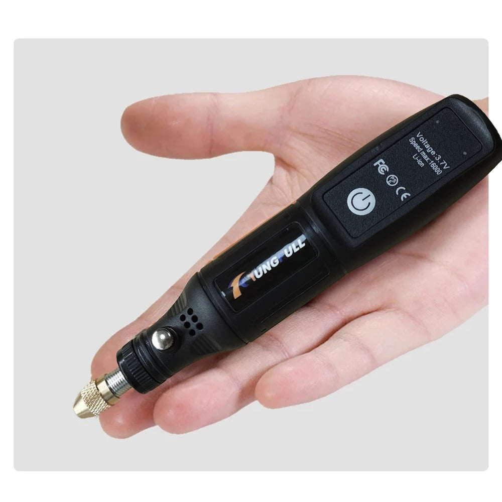 Mini Electric Drill – USB Wireless Handheld Rotary Tool