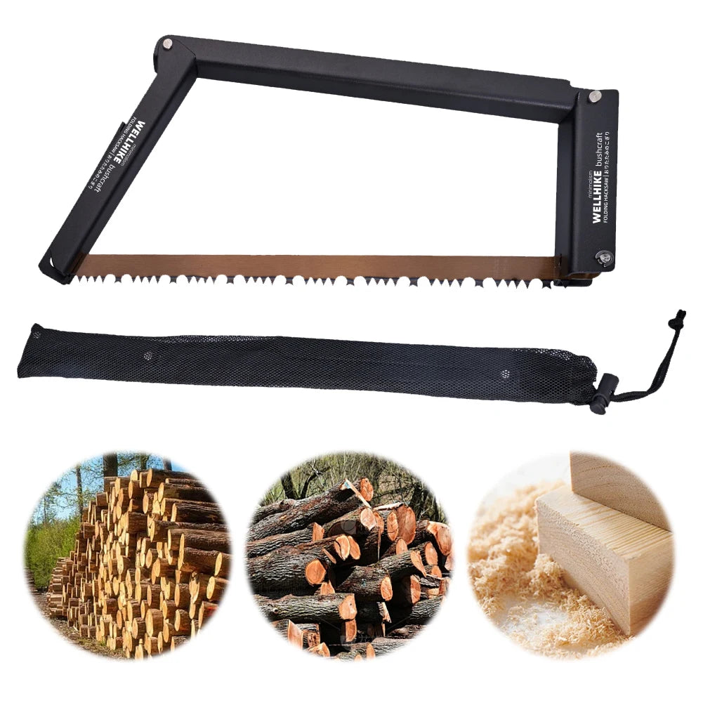 Portable Folding Handsaw – Aluminum Alloy Outdoor Cutting Tool