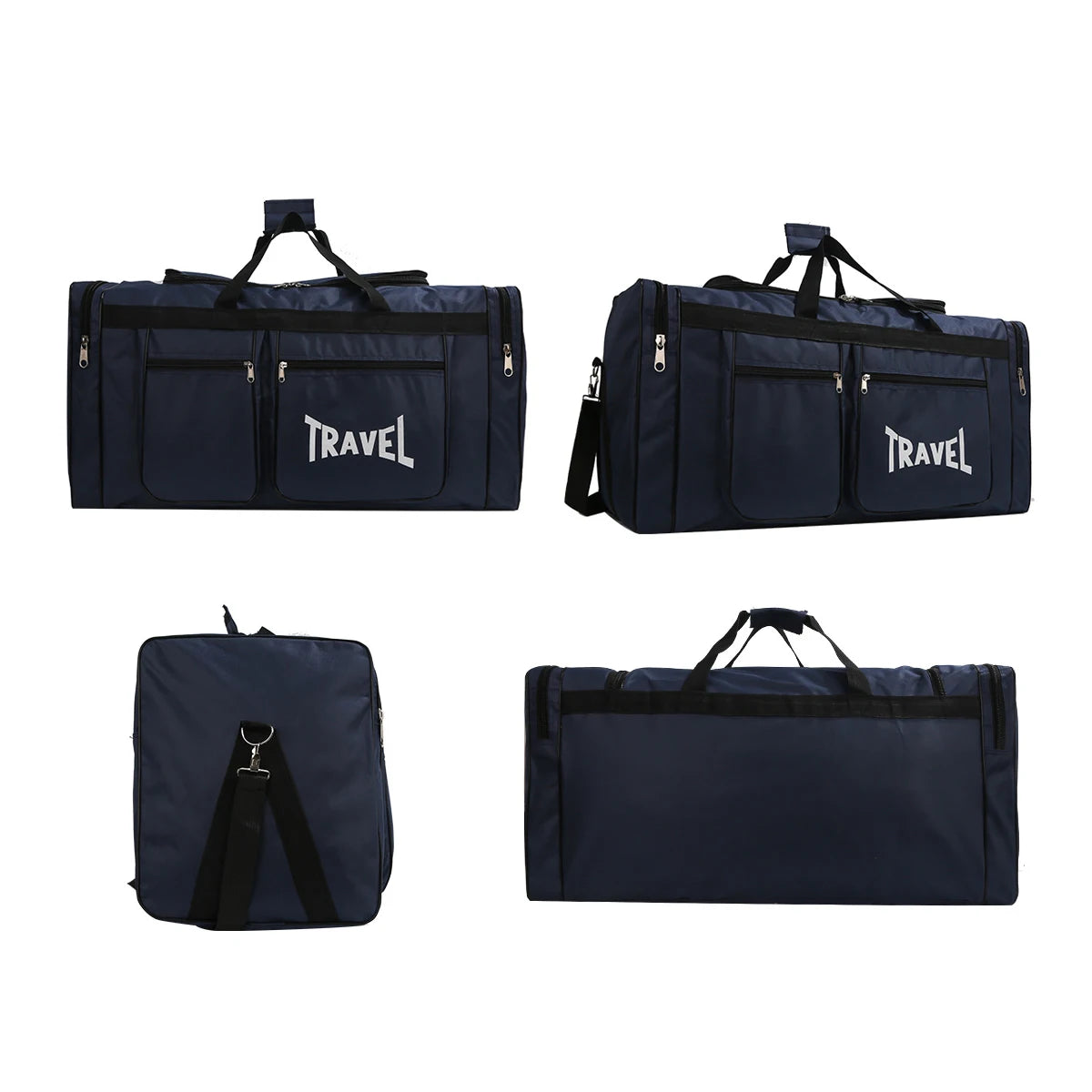 Foldable Large-Capacity Travel Duffel Bag