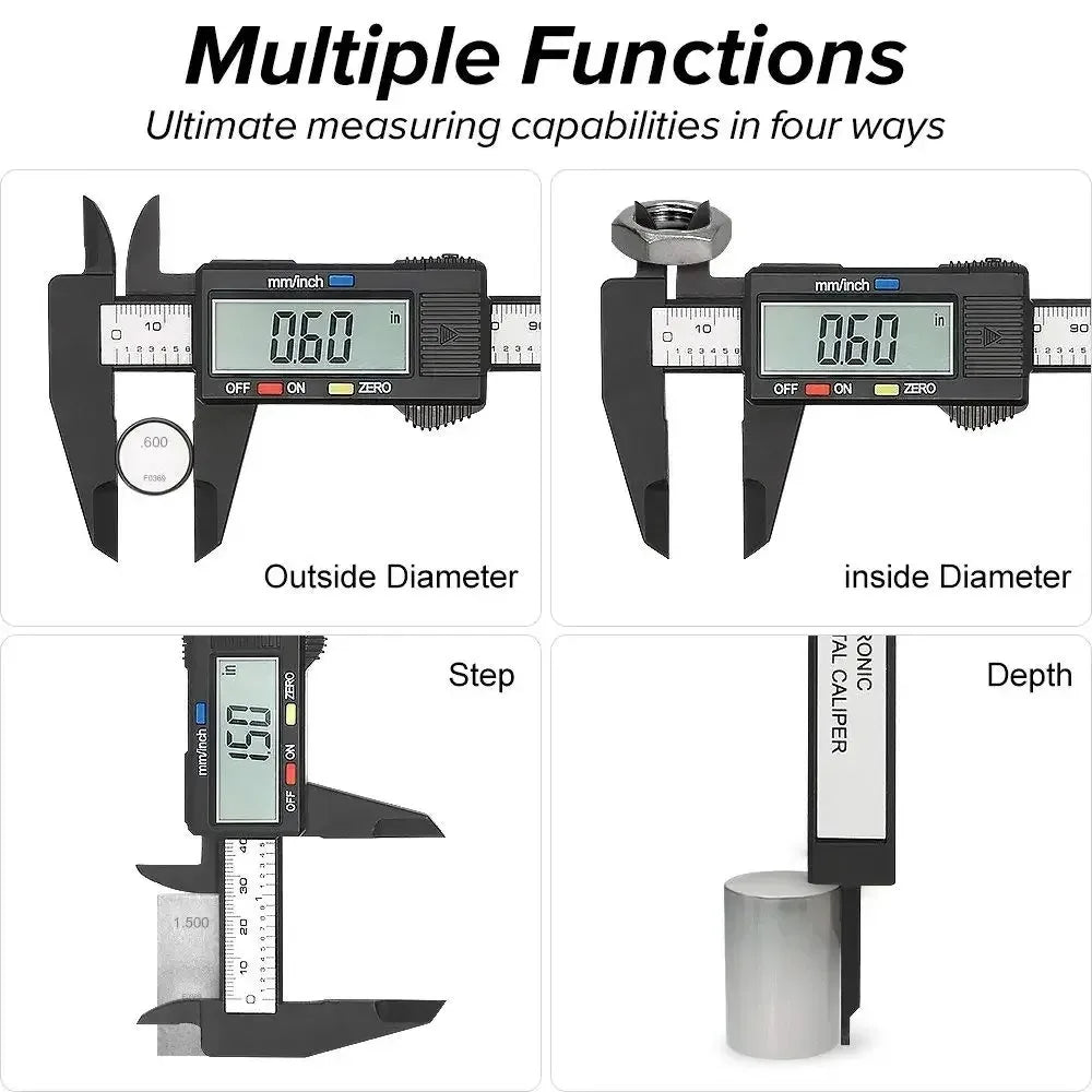 Digital Carbon Fiber Vernier Caliper