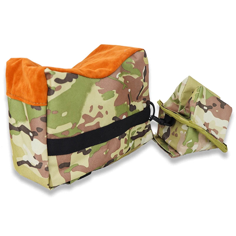 Sniper ShSniper Shooting Gun Bag Set – Front & Rear Rifle Support Sandbag (Unfilled) for Bench Rest & Target Shootingooting Gun Bag Front Rear Bag Target Stand Rifle Support Sandbag Bench Unfilled Hunting Rifle Rest Airsoft Accessories