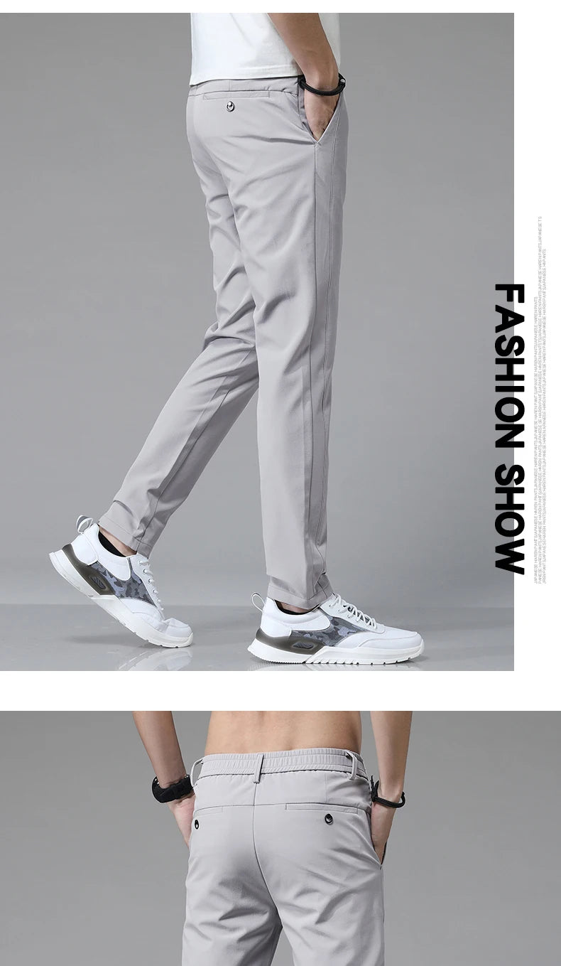 Men’s Ultra-Thin Stretch Casual Pants
