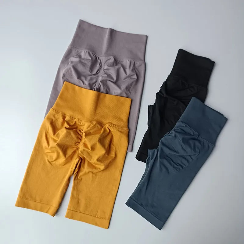High-Waist Women’s Yoga & Workout Shorts