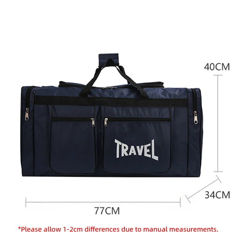 Foldable Large-Capacity Travel Duffel Bag