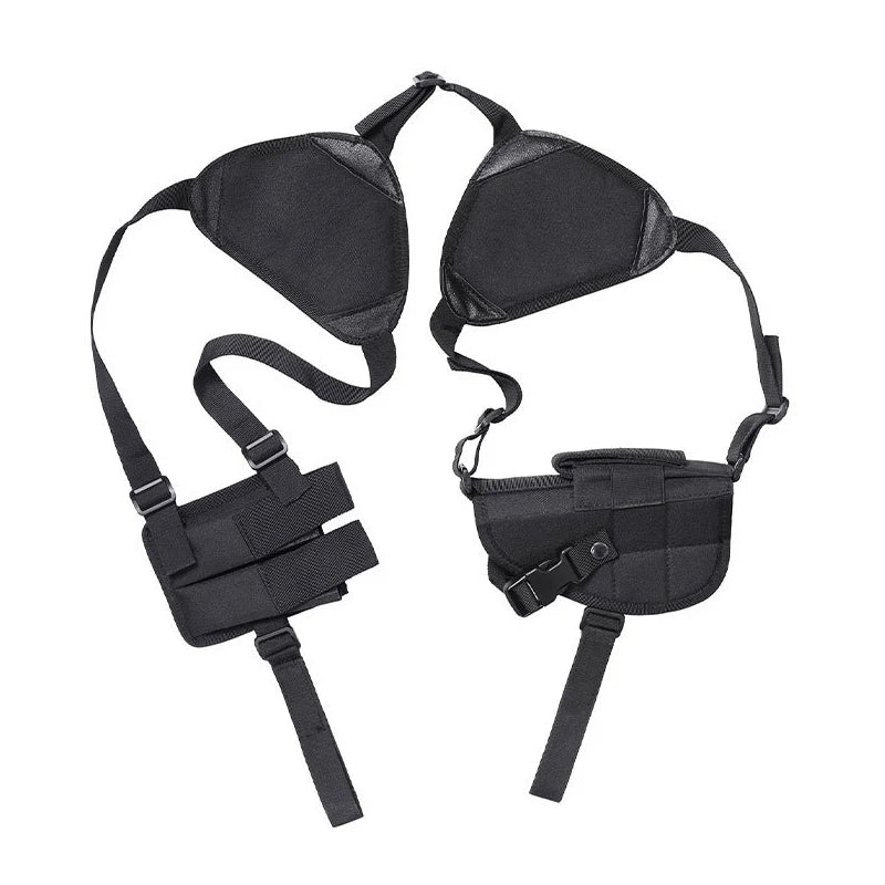 Universal Tactical Gun Holster Left Right Hand Pistol Double Holster Concealed Carry Shoulder Holster for Glock17/19/22/23